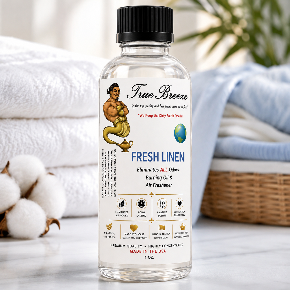 True Breeze 1 oz Burning Oil & Air Freshener