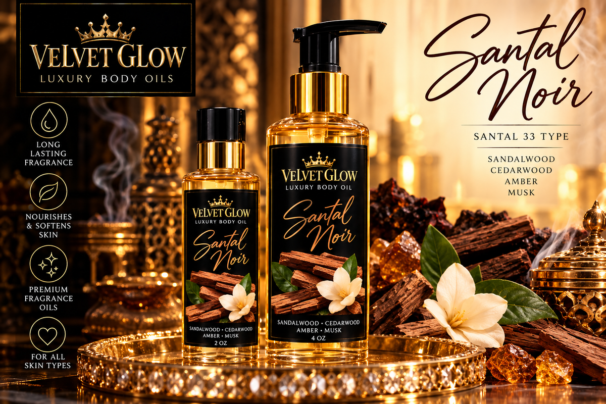 Santal Noir Velvet Glow Body Oil