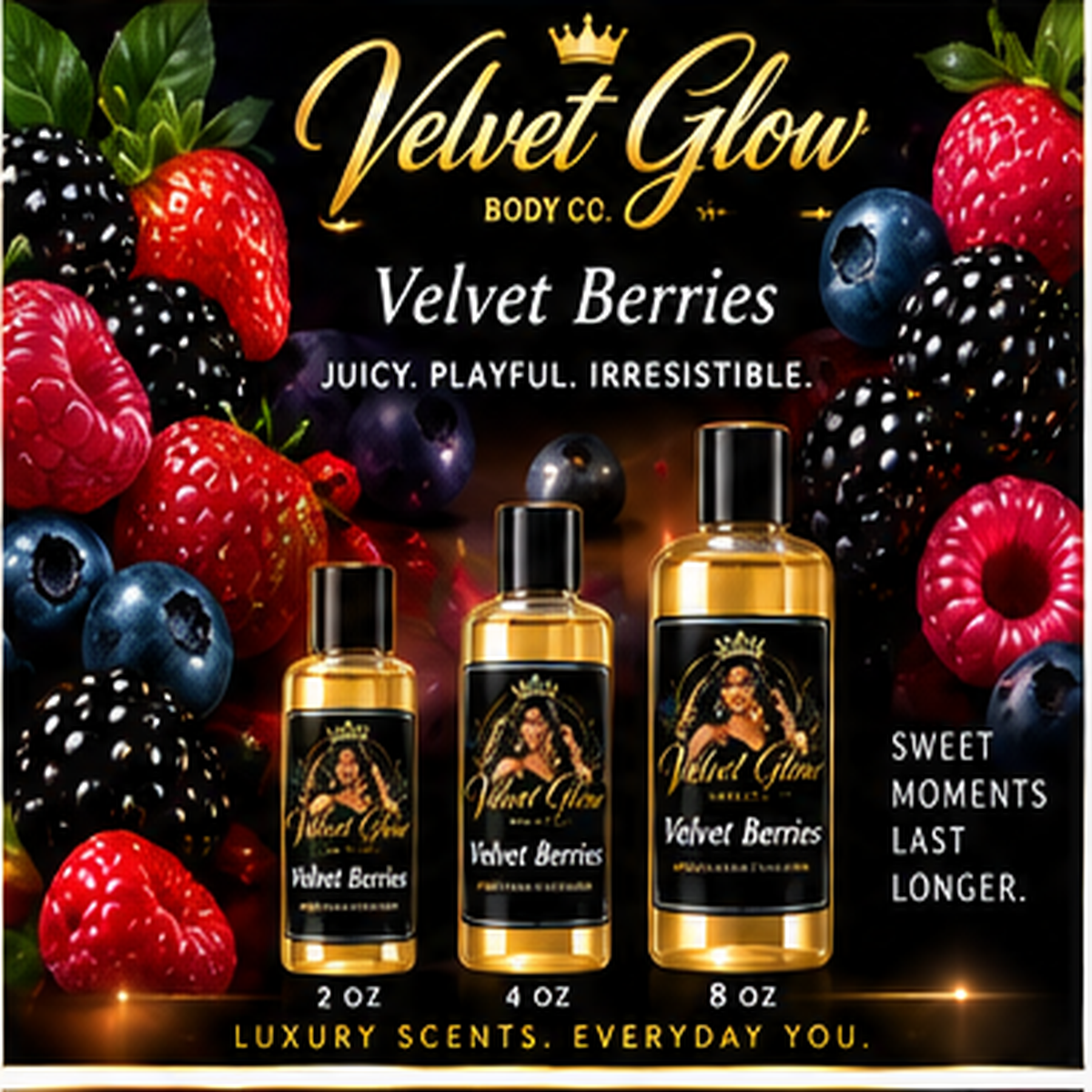 Velvet Glow Velvet Berries Body Oil
