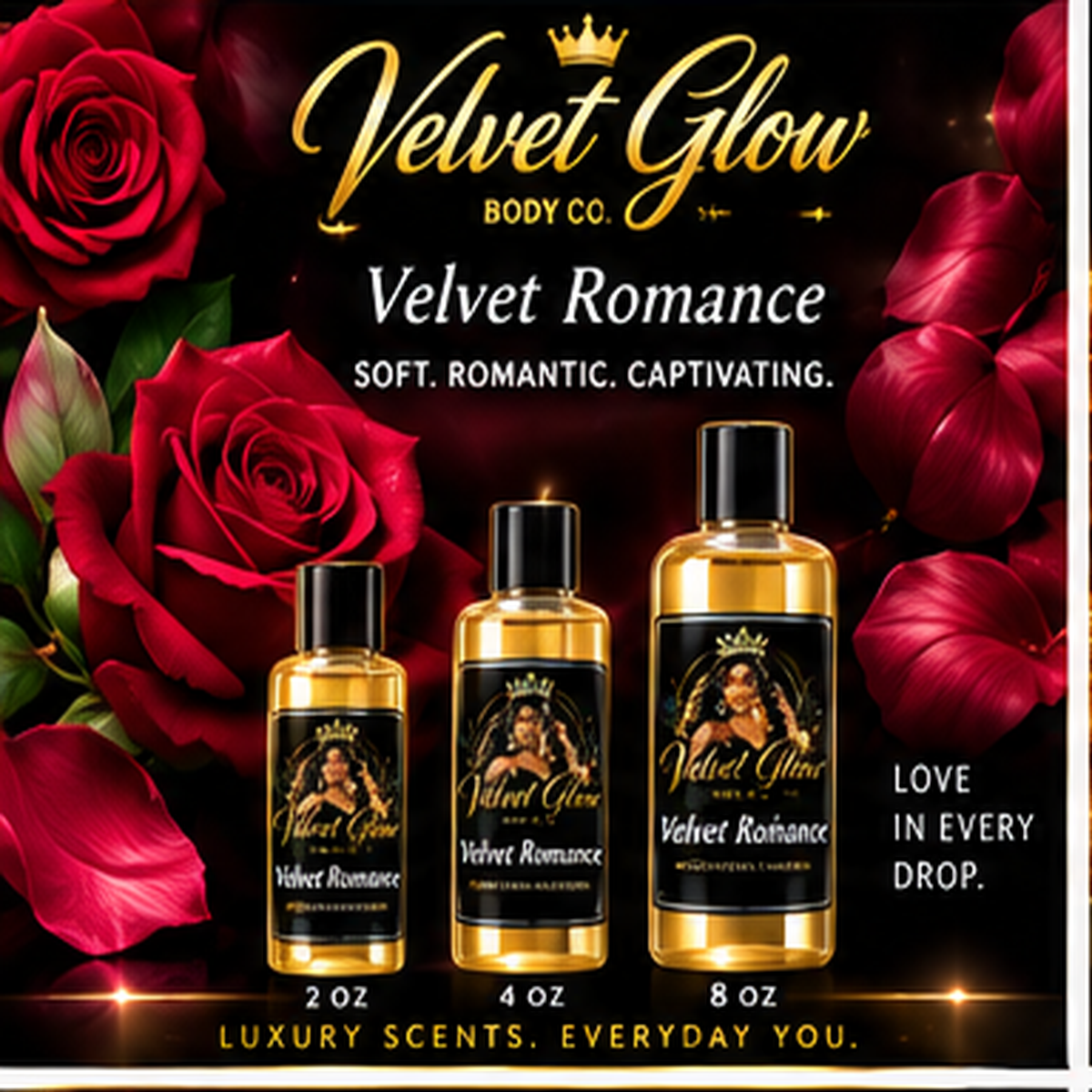 Velvet Glow Velvet Romance Body Oil