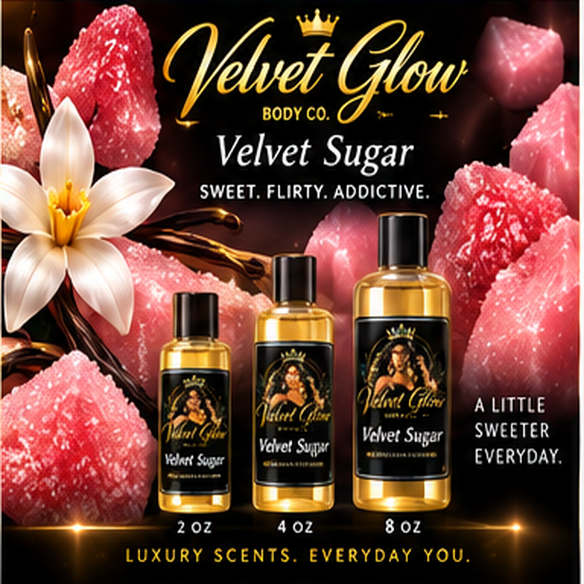 Velvet Glow Velvet Sugar Body Oil